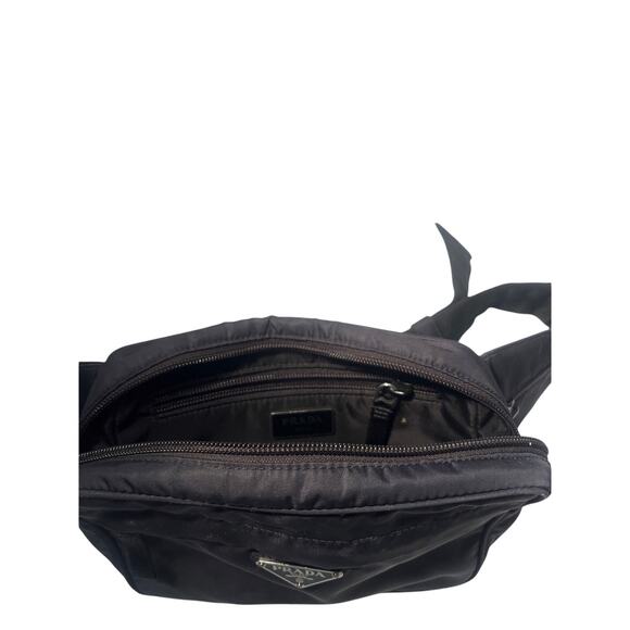 Prada navy nylon belt bag / cross body bag - Picture 6 of 6